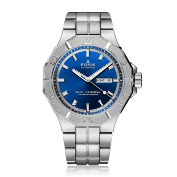 Edox Delfin The Original Day-Date Automatic férfi óra - 88008-3M-BUIN
