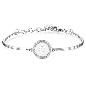 Brosway Chakra "C" betű karkötő - BHK126
