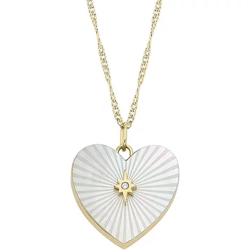 Fossil Sutton Heart női nyaklánc - JF04430710