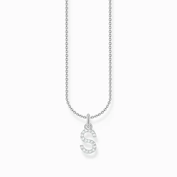 Thomas Sabo "S" betű medál nyaklánc - KE2258-051-14-L45