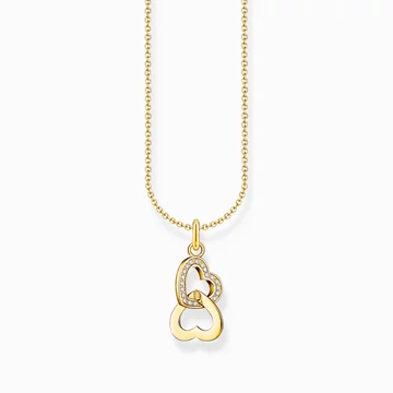 Thomas Sabo összefonódott szívek nyaklánc - KE2267-414-14-L45