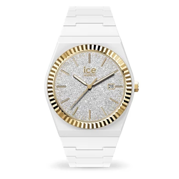 Ice-Watch Ice Power White Glitter Gold Small óra - 024767