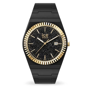 Ice-Watch Ice Power Black Glitter Gold Small óra - 024771