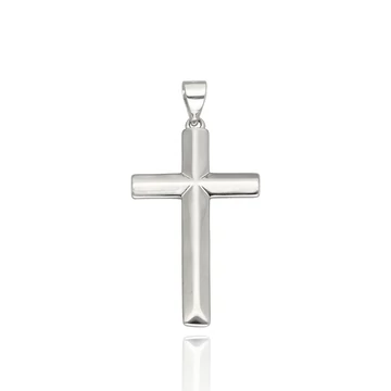 Ezüst kereszt medál - 09137-17