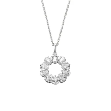 NANA KAY silver trends ezüst kör nyakék - ST2553