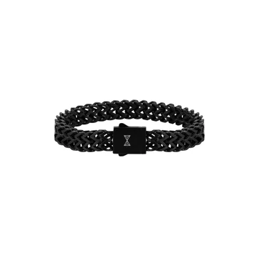 AZE Double V-Noir karkötő 22,5 cm - AZ-BM003-B-225
