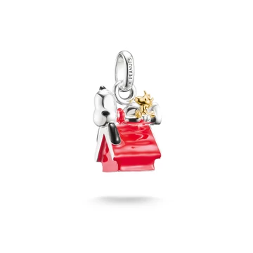 Thomas Sabo Charm Club Connect Peanuts Snoopy és Woodstock charm medál - CC1305-427-10