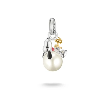Thomas Sabo Charm Club Connect Peanuts Snoopy és Woodstock charm medál - CC1308-427-14