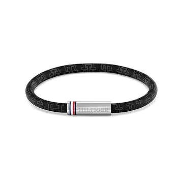 Tommy Hilfiger Printed Cord férfi karkötő - THJ2790704