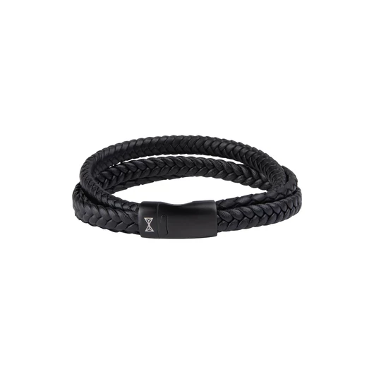 AZE Iron Three String Black On Black karkötő 21 cm - AZ-BL002-D-210