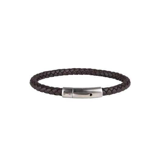 AZE Iron Single String Brown karkötő 19,5 cm - AZ-BL004-B-195