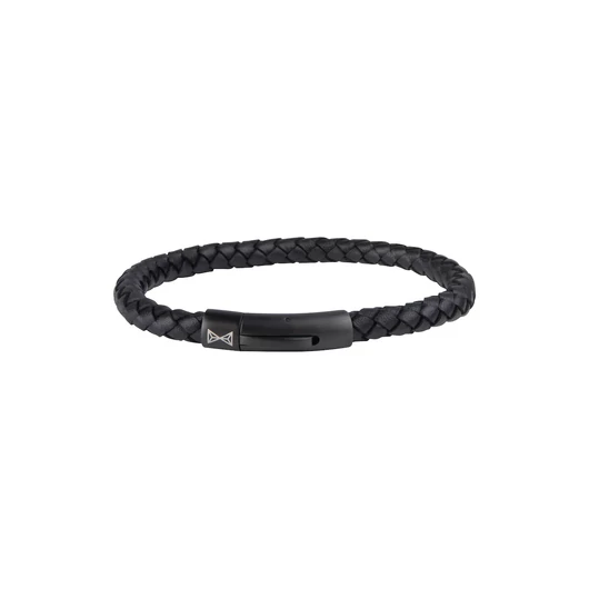 AZE Iron Single String Black On Black karkötő 21 cm - AZ-BL004-C-210