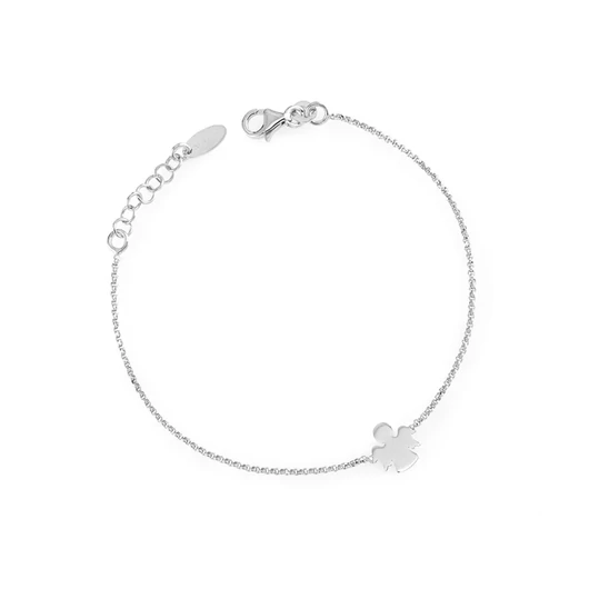 Amen ezüst Angel karkötő 19 cm - BRAB3