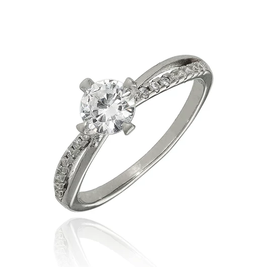 Ezüst gyűrű 58-as méret - 01101-46-58