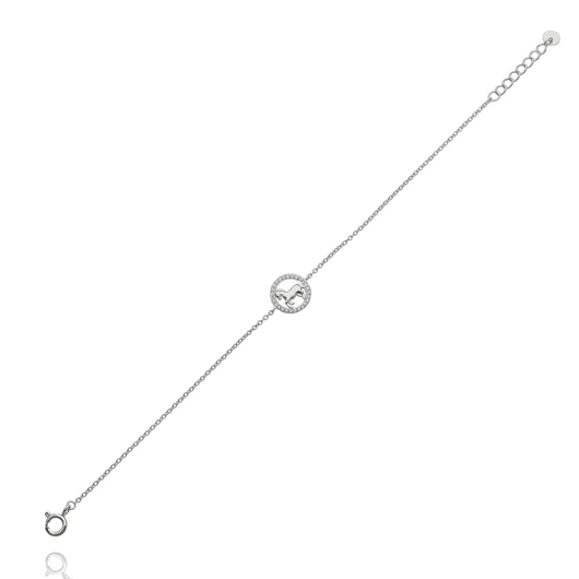 Ezüst ló karlánc 20 cm - 07118-164