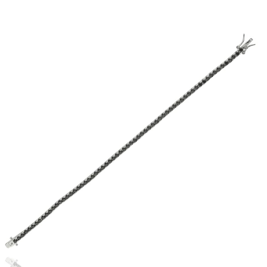 Ezüst tenisz karkötő 21 cm - 07224-9