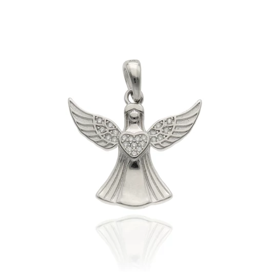 Ezüst angyal medál - 09155-1