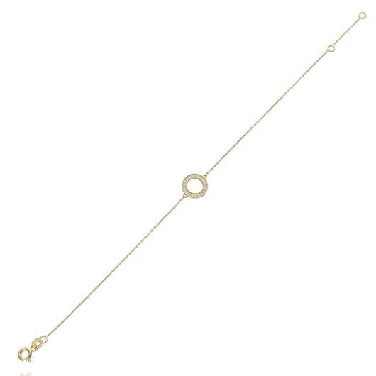 Arany karlánc 19 cm - ÖZ-B-15-CZ_KT