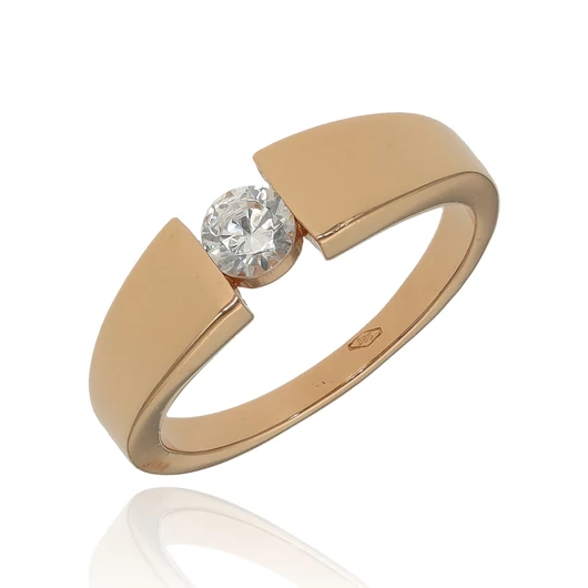 Arany eljegyzési gyűrű 50-es méret - R96-5361-AN-50