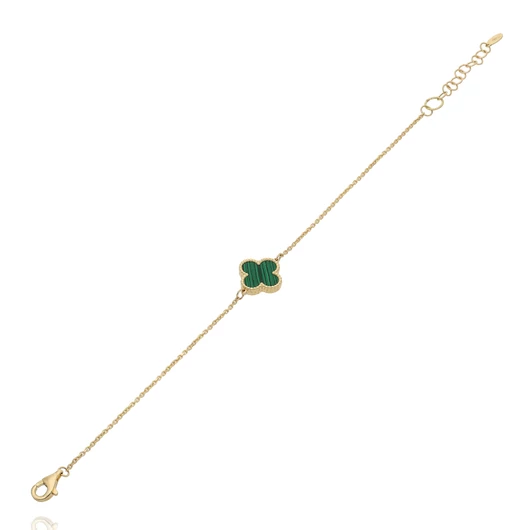 Arany karkötő 17 cm - 07S221-ZÖ