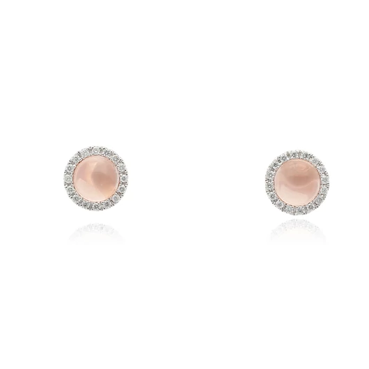 Frank Trautz rosé arany fülbevaló - 8-07730-53-0335