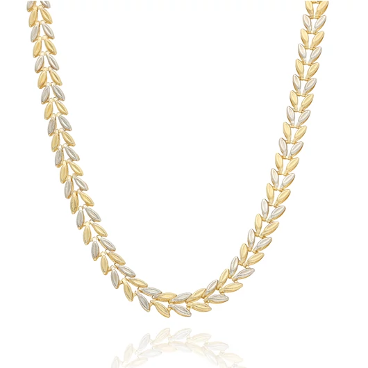 Arany nyaklánc 50 cm - A03SF118levél