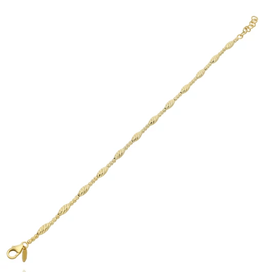 Arany karlánc 18 cm - A07S118vésett