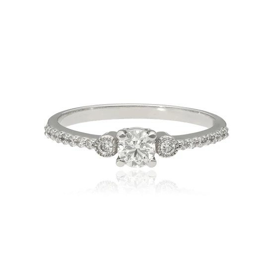 Forevermark Gyémánt Gyűrű 54-es méret - B29438
