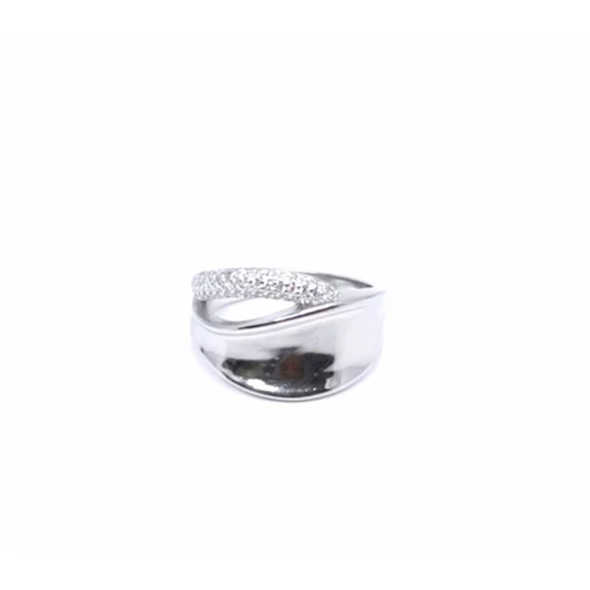 Diana Silver ezüst gyűrű 58-as méret - R-0124-58