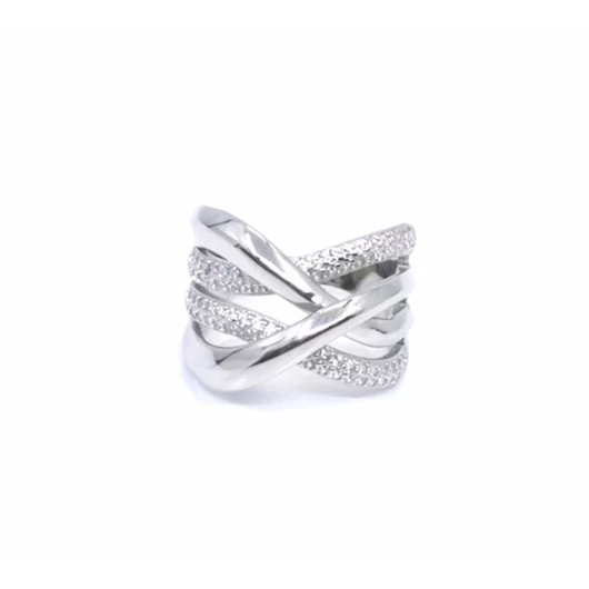 Diana Silver ezüst gyűrű 59-es méret - R-0125-59
