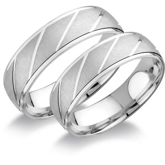 Ezüst női karikagyűrű 50-es méret - RH6043/N/50-DB