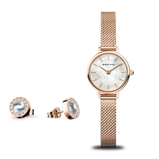 Bering Classic női óra szett - 11022-364-GWP