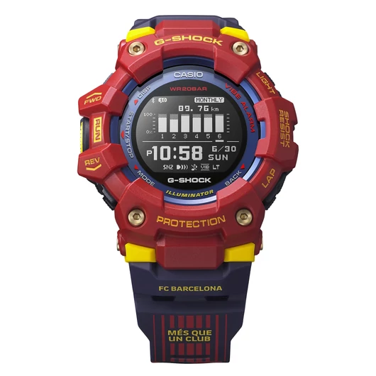 Casio G-Shock Barcelona FC limitált kiadású férfi óra - GBD-100BAR-4ER