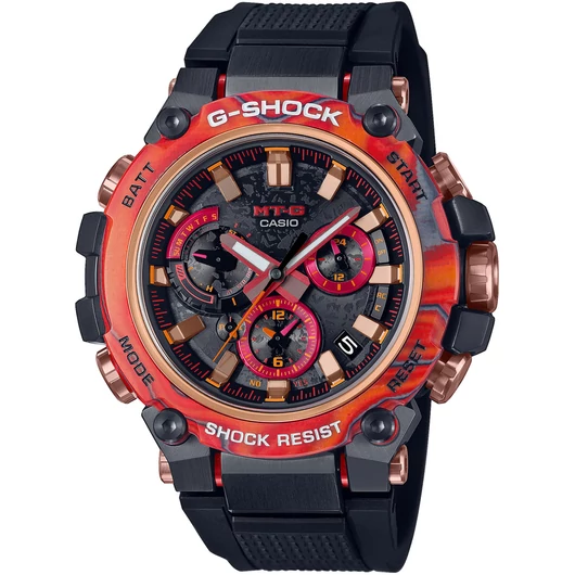 Casio G-Shock 40th Anniversary Flare Red férfi óra - MTG-B3000FR-1AER