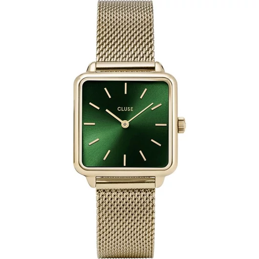 Cluse La Tétragone Mesh Gold Forest Green női óra - CW0101207013