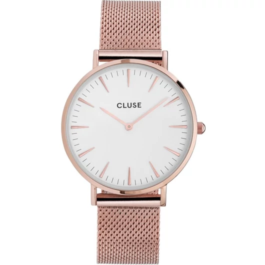 Cluse Boho Chic Mesh Rose Gold White női óra - CW0101201001
