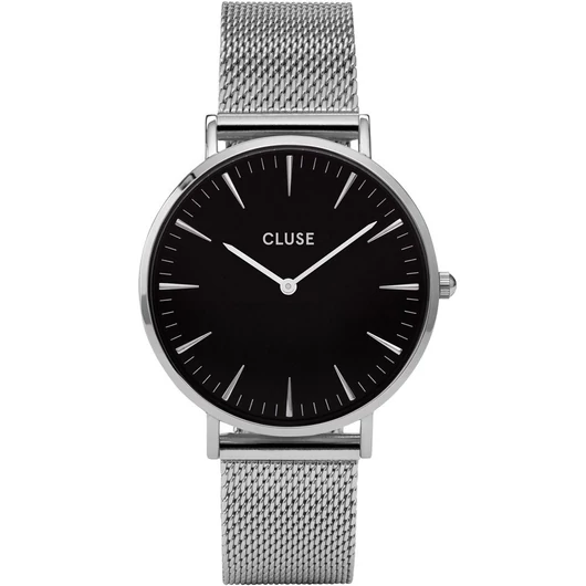 Cluse Boho Chic Mesh Silver Black női óra - CW0101201004