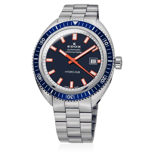 Edox Hydro-Sub Date Automatic Chronometer férfi óra - 80128-3BUM-BUIO