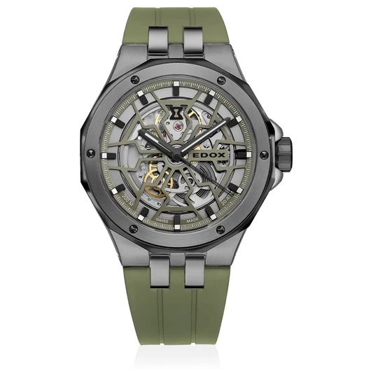 Edox Delfin The Original Mecano Automatic férfi óra - 85303-357GNCAV-VONB