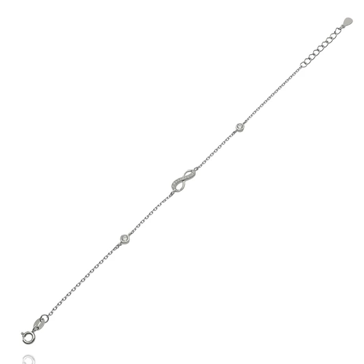 Ezüst karkötő 21 cm - 07118-1