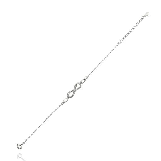 Ezüst végtelen karlánc 22 cm - 07118-92