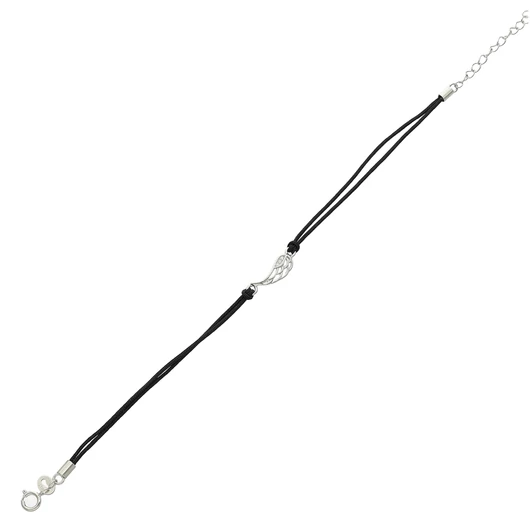 Ezüst szárny karkötő 16 cm - 07BL144-01