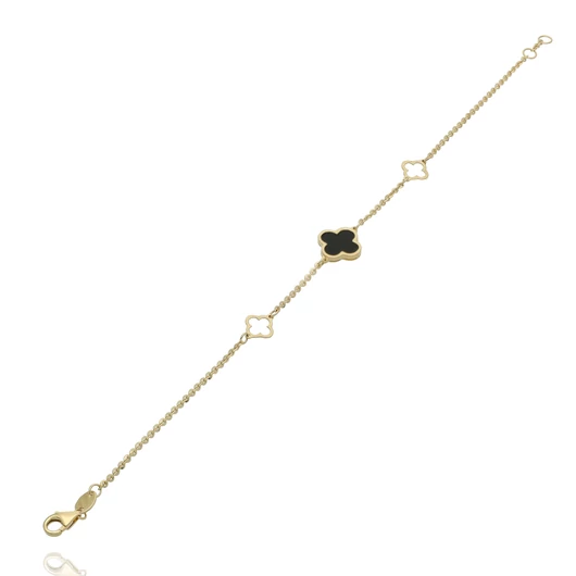 Arany lóhere karlánc 18 cm - 129-LP59-NER-BRCLKL