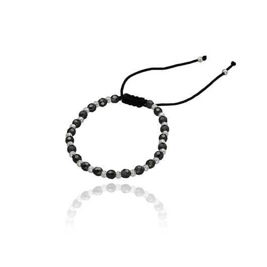 Ezüst órakísérő karkötő 19 cm - AG07217ANT