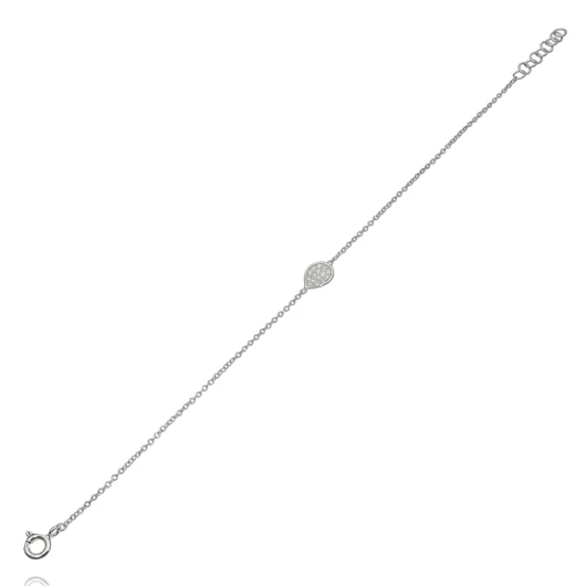 Ezüst karkötő 19 cm - HK67699B