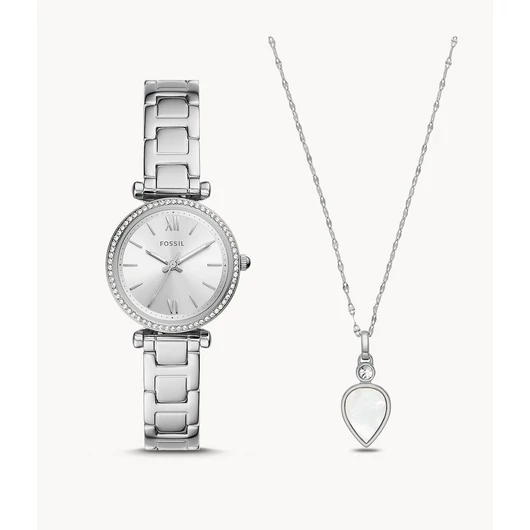 Fossil Carlie női óra szett - ES5250SET