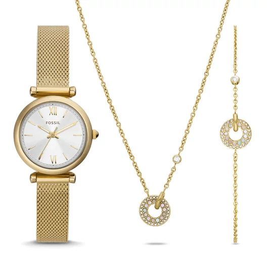 Fossil Carlie női óra szett - ES5251SET