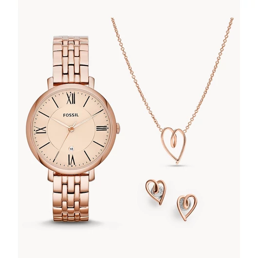 Fossil Jacqueline női óra szett - ES5252SET
