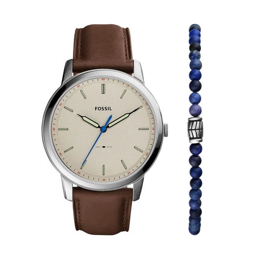 Fossil Minimalist férfi óra szett - FS5966SET