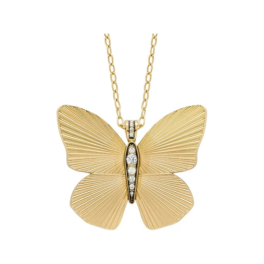 Fossil Butterfly Collection női nyaklánc - JF04809710